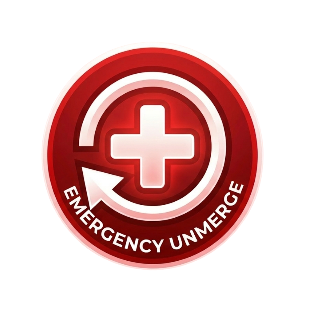 Emergency Unmerge