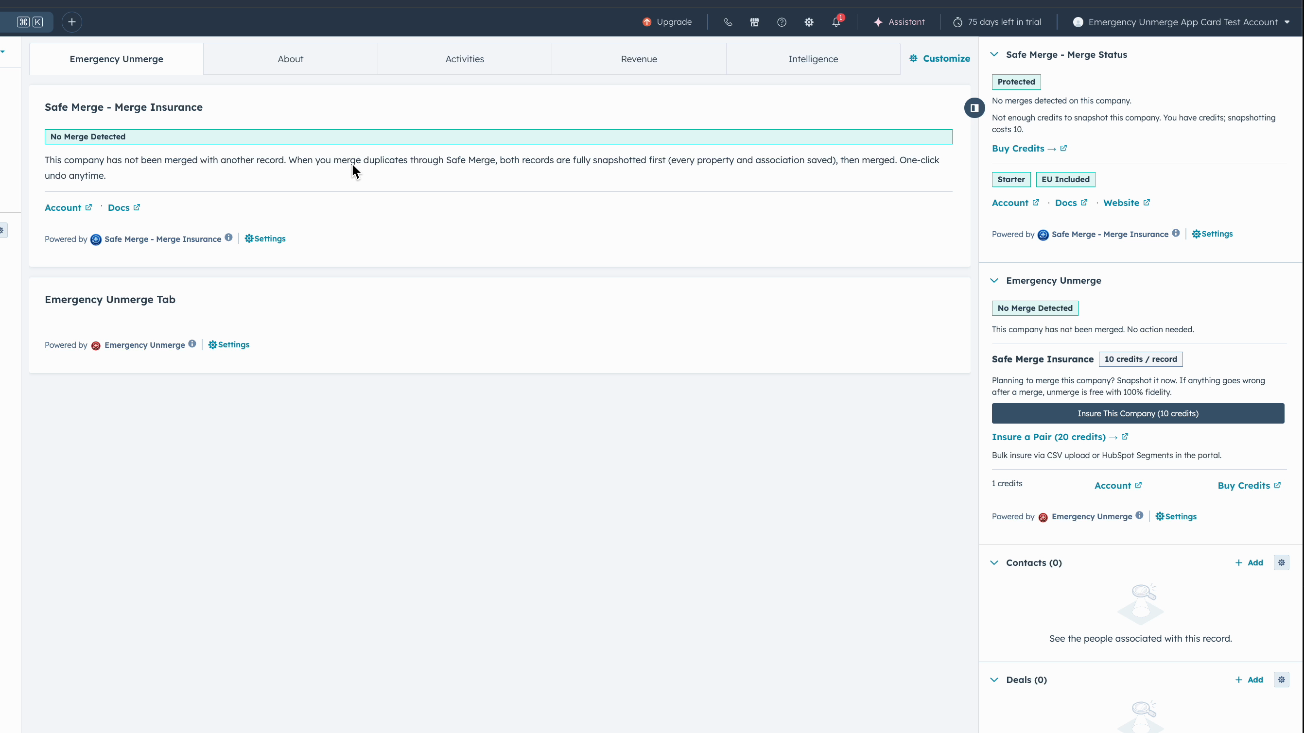 Safe Merge sidebar and tab cards